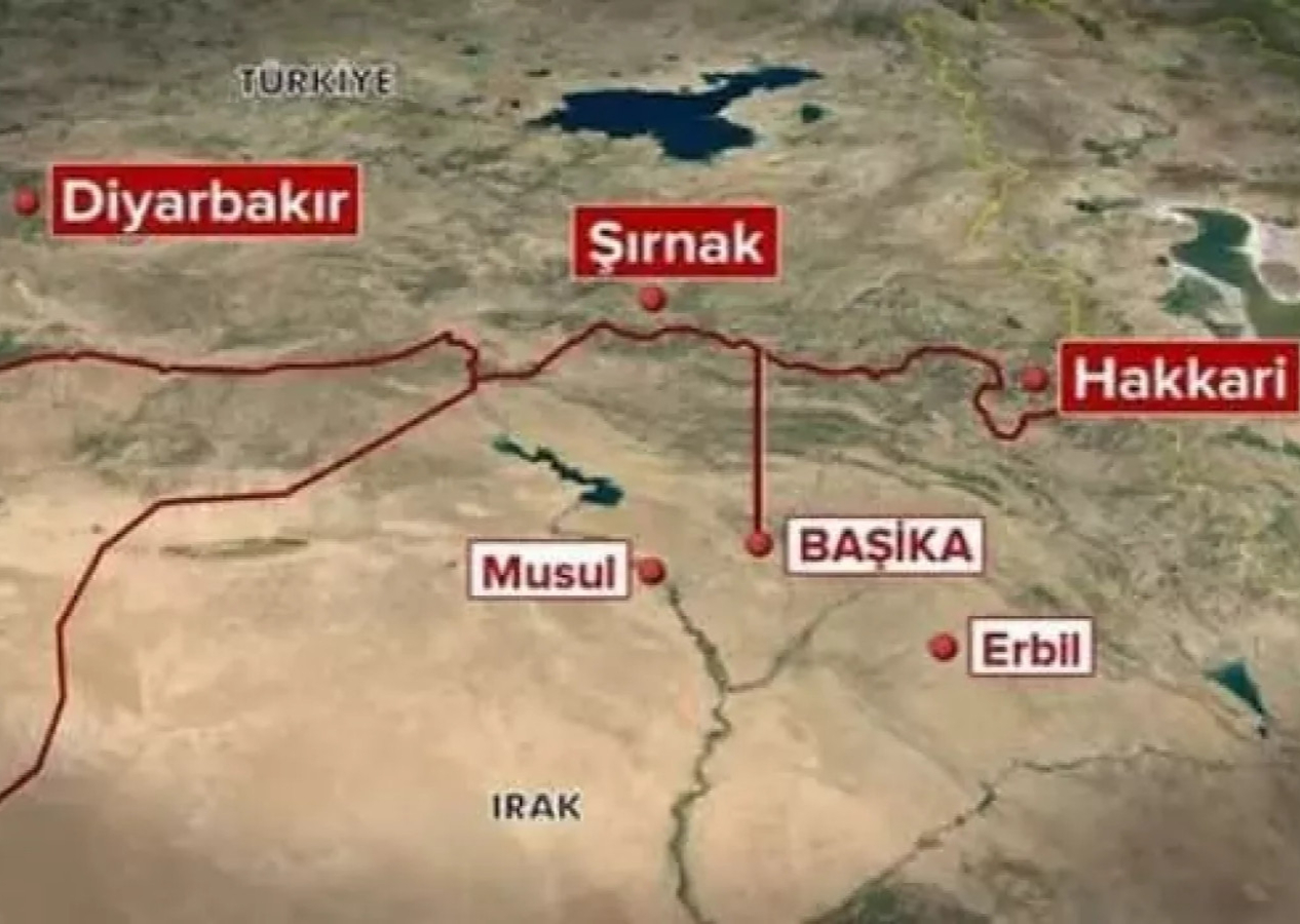 TSK'nın Kuzey Irak'taki Başika üssüne roketli saldırı!
