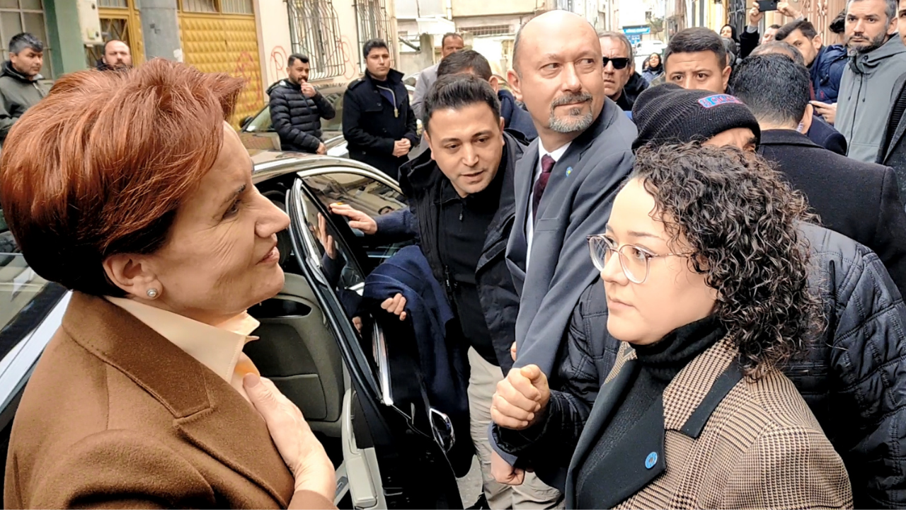 Meral Akşener'den Sinan Ateş'in ailesine taziye ziyareti