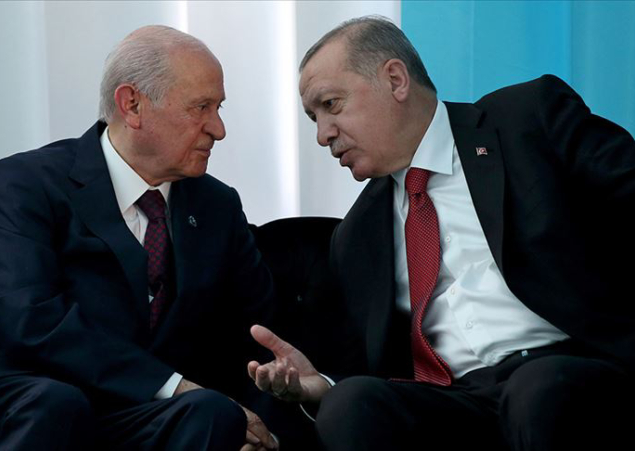 Cumhurbaşkanı Erdoğan’dan MHP lideri Bahçeli’ye ziyaret
