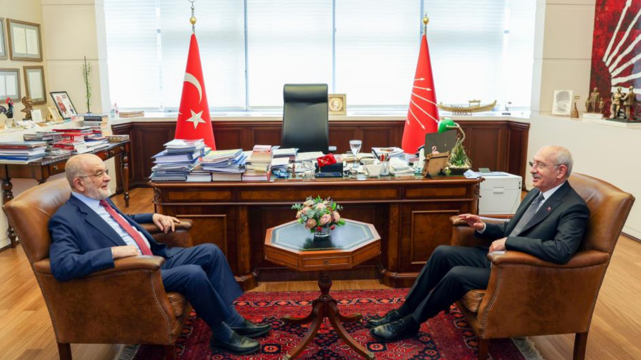 Temel Karamollaoğlu’ndan CHP lideri Kılıçdaroğlu’na ziyaret