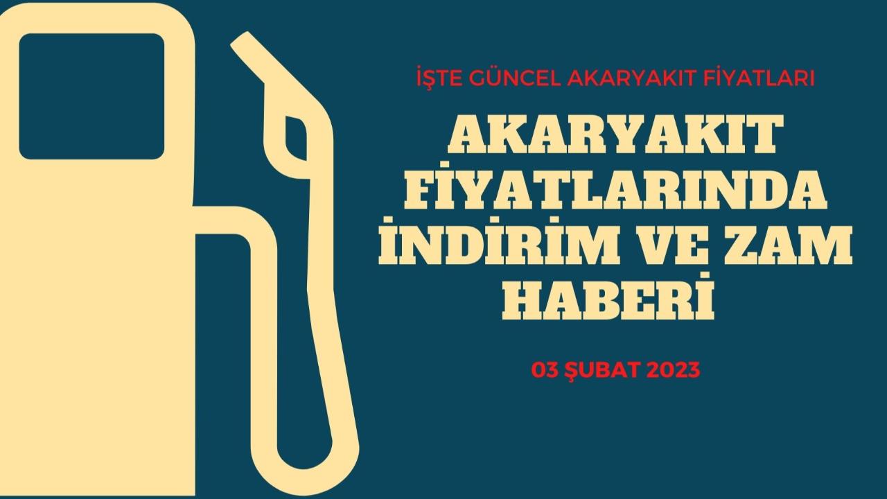 Akaryakıt fiyatlarında indirim ve zam haberi! İşte güncel benzin ve motorin fiyatları