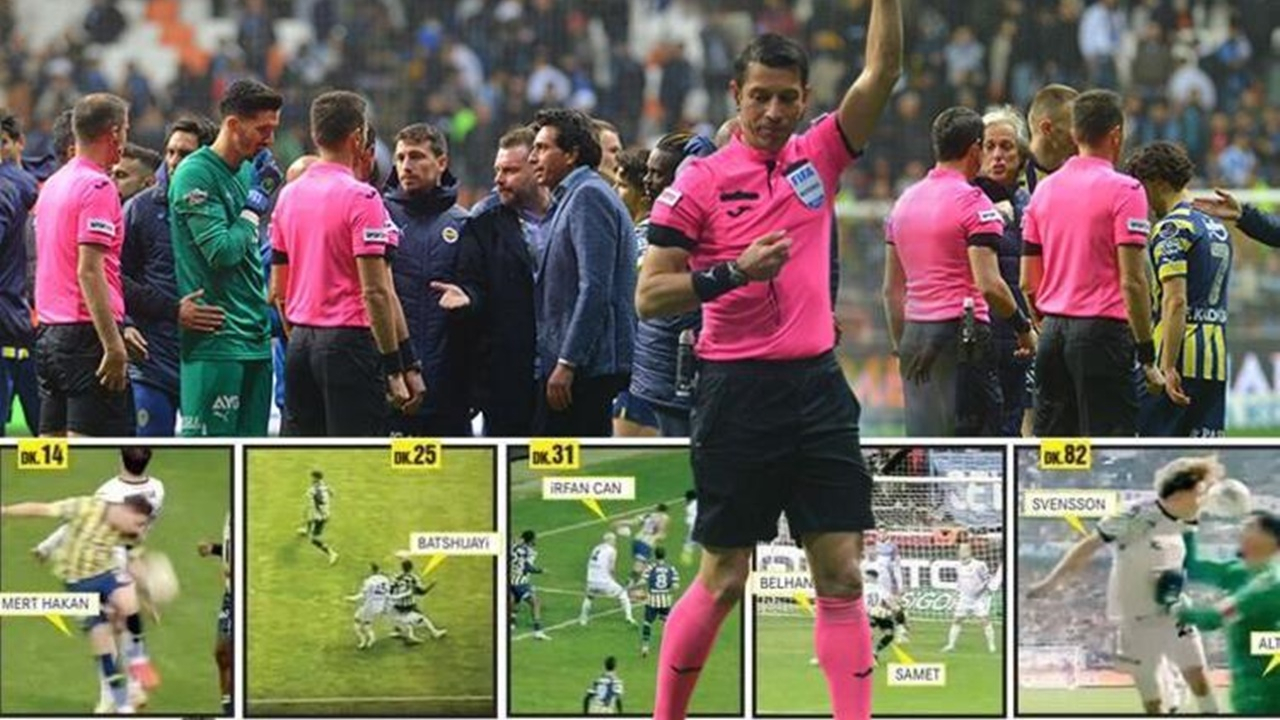 Hakemin kararları tartışma yaratmıştı! İşte Fenerbahçe-Adana Demirspor maçına getirilen yorumlar