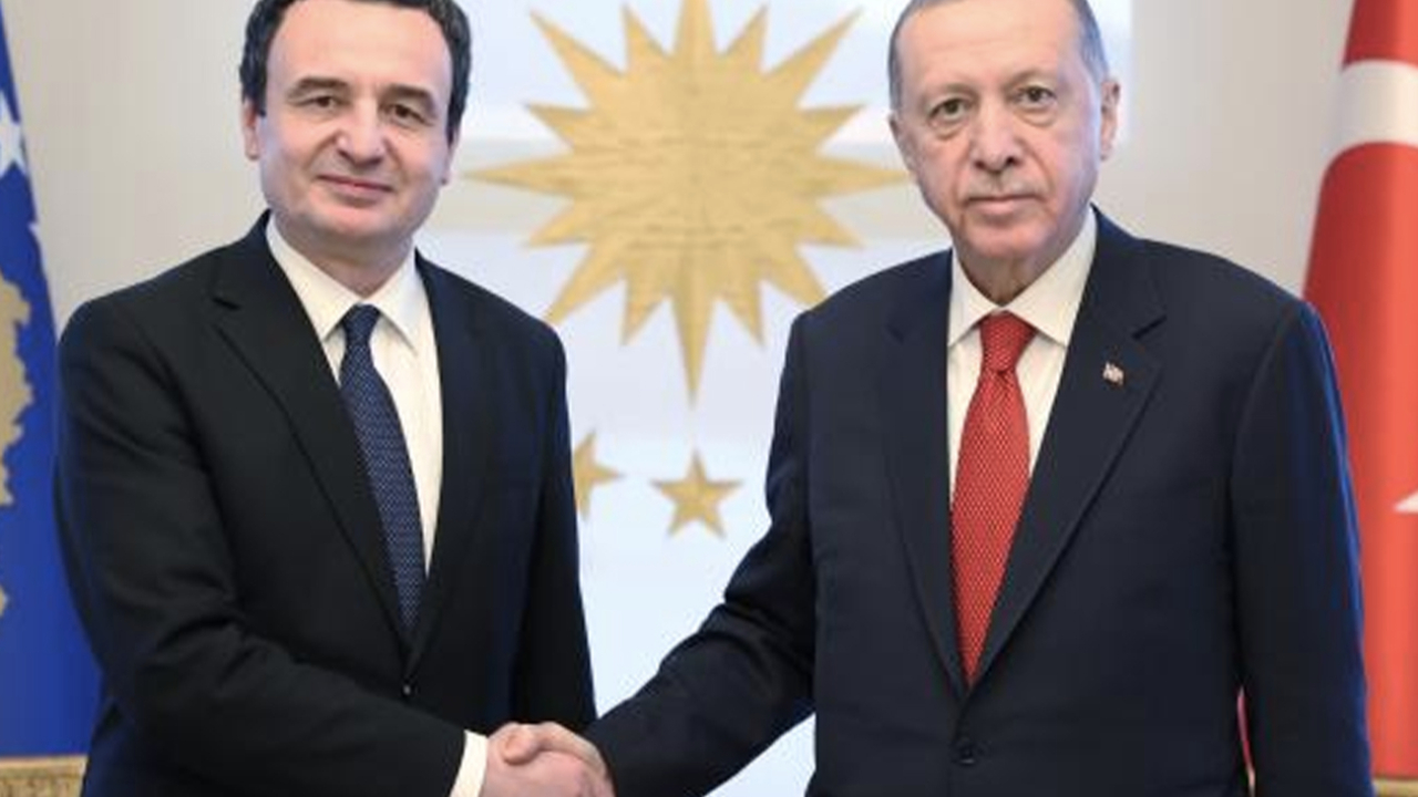 Cumhurbaşkanı Erdoğan, Kosova Başbakanı Albin Kurti'yi kabul etti!