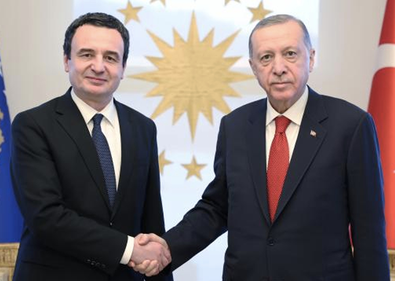 Cumhurbaşkanı Erdoğan, Kosova Başbakanı Albin Kurti'yi kabul etti!