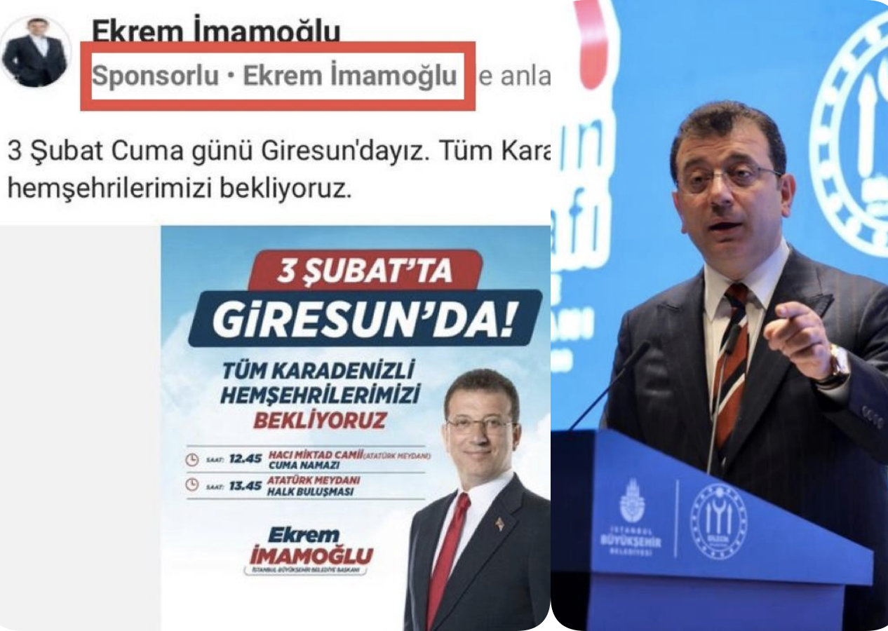 Ekrem İmamoğlu'nun namazı da 'sponsorlu'! O paylaşımı tepki çekti