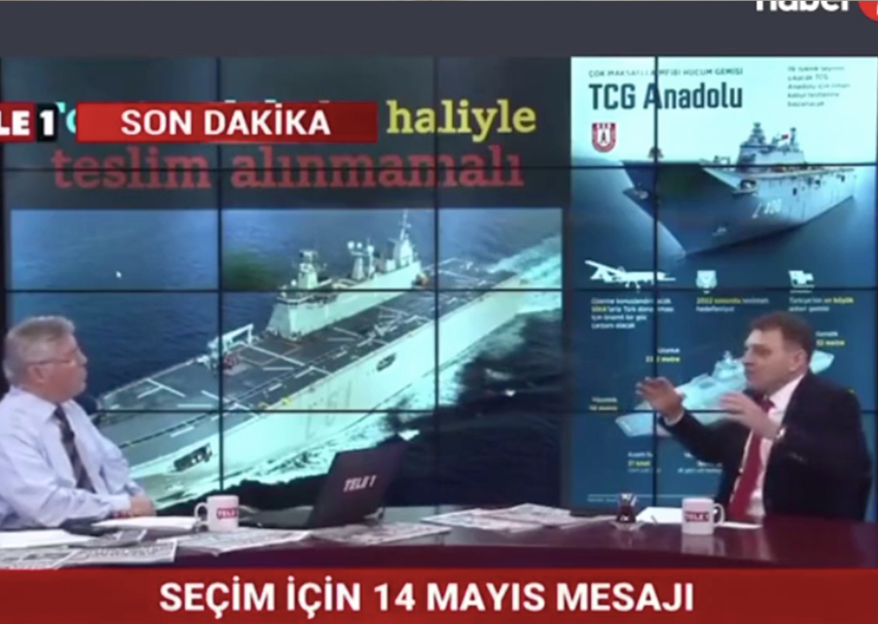SİHA'ları eleştiren CHP'li Amiral Türker Ertürk şimdi de TCG Anadolu'yu hedef aldı