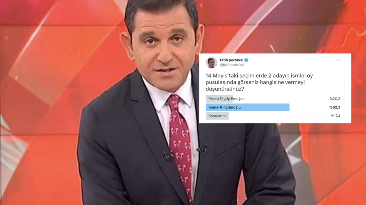 Fatih Portakal'ın paylaştığı ankete Hilmi Daşdemir'den cevap: Bu kafayla giderseniz...