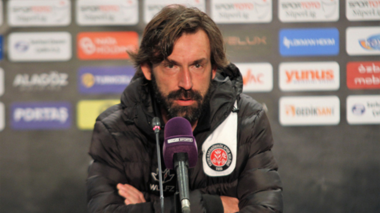 Fatih Karagümrük Teknik Direktörü Andrea Pirlo Ankaragücü galibiyeti sonrası konuştu: Fabio Borini’yi takımda görmek istiyoruz...