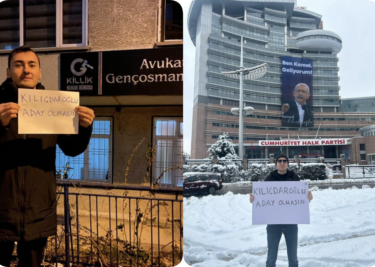 Gençlerin yeni akımı "Kılıçdaroğlu aday olmasın"