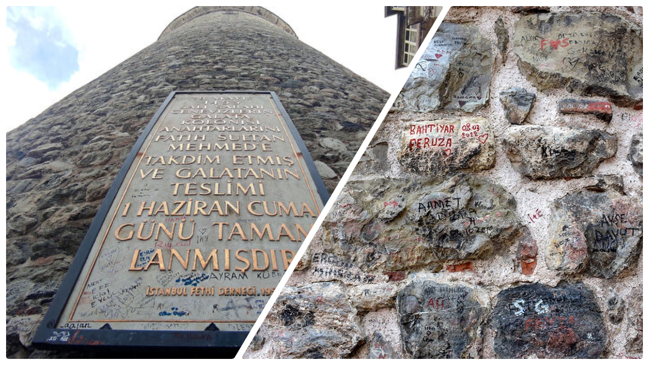 'Tarihimize saygısızlık'! Galata kulesi isim tabelasına döndü