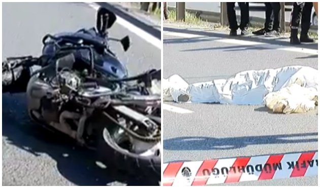 Motosikletli iki polis şehit oldu / VİDEO
