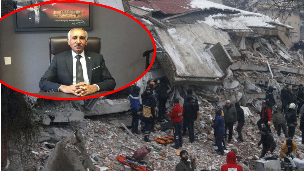 AK Parti Adıyaman Milletvekili Yakup Taş ve ailesi enkaz altında!