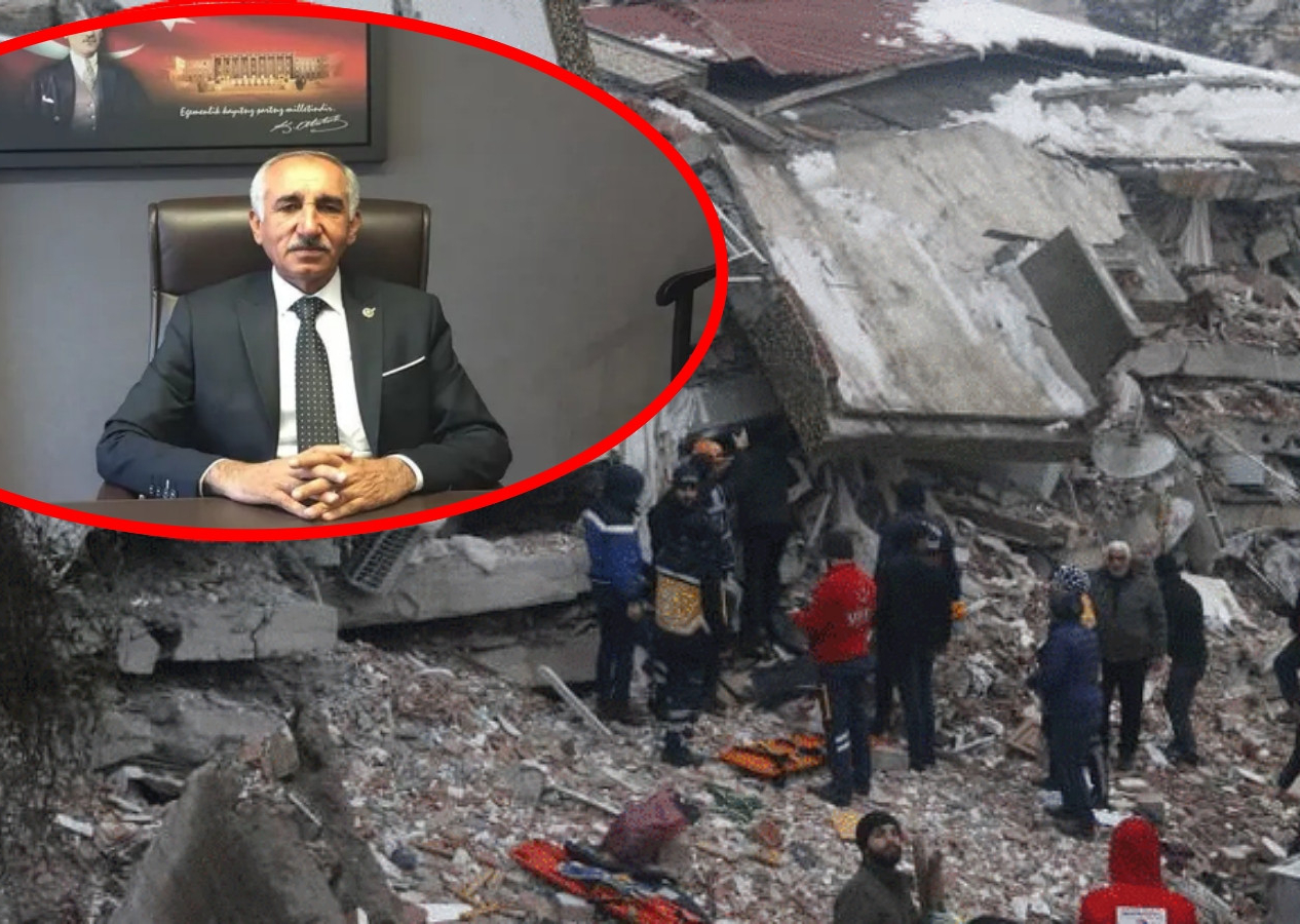 AK Parti Adıyaman Milletvekili Yakup Taş ve ailesi enkaz altında!