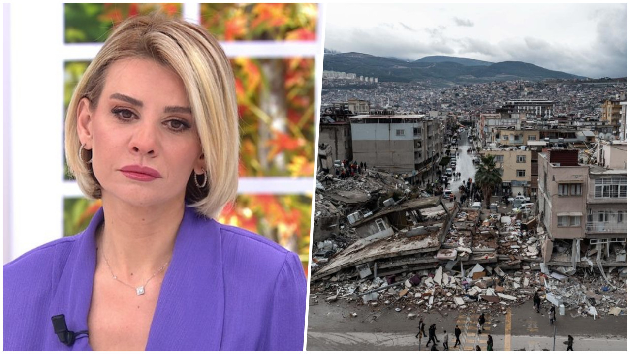 Esra Erol'da programı deprem nedeniyle iptal edildi