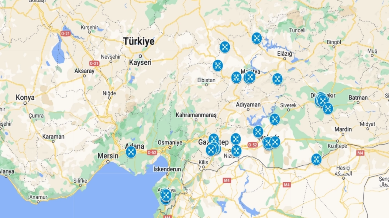 Google'dan depremde 'Güvenli Bölgeler Haritası'
