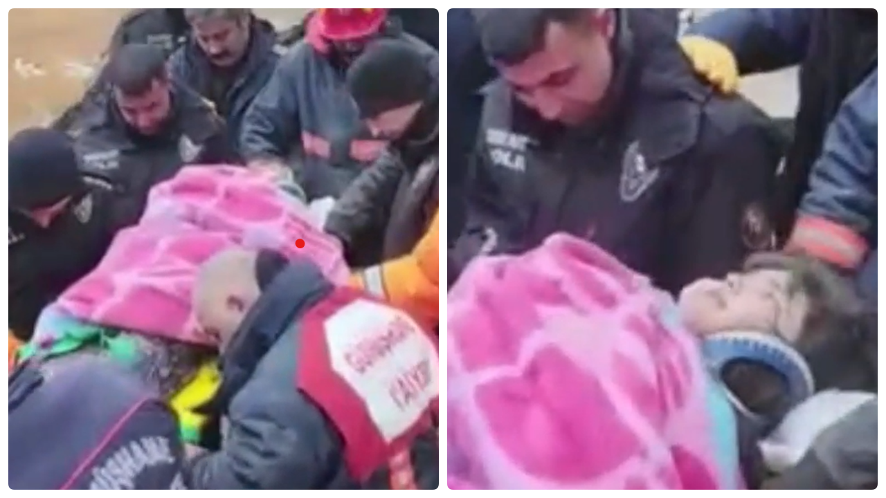 29 saat sonra sevindiren haber! Adıyaman'da kız çocuğu enkazdan sağ çıkarıldı