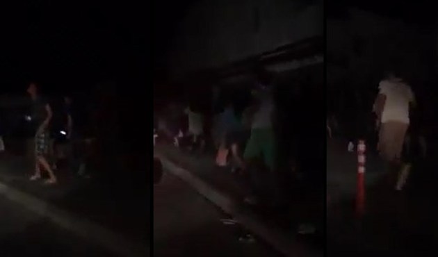 Depremin ardından tsunami paniği/Video...