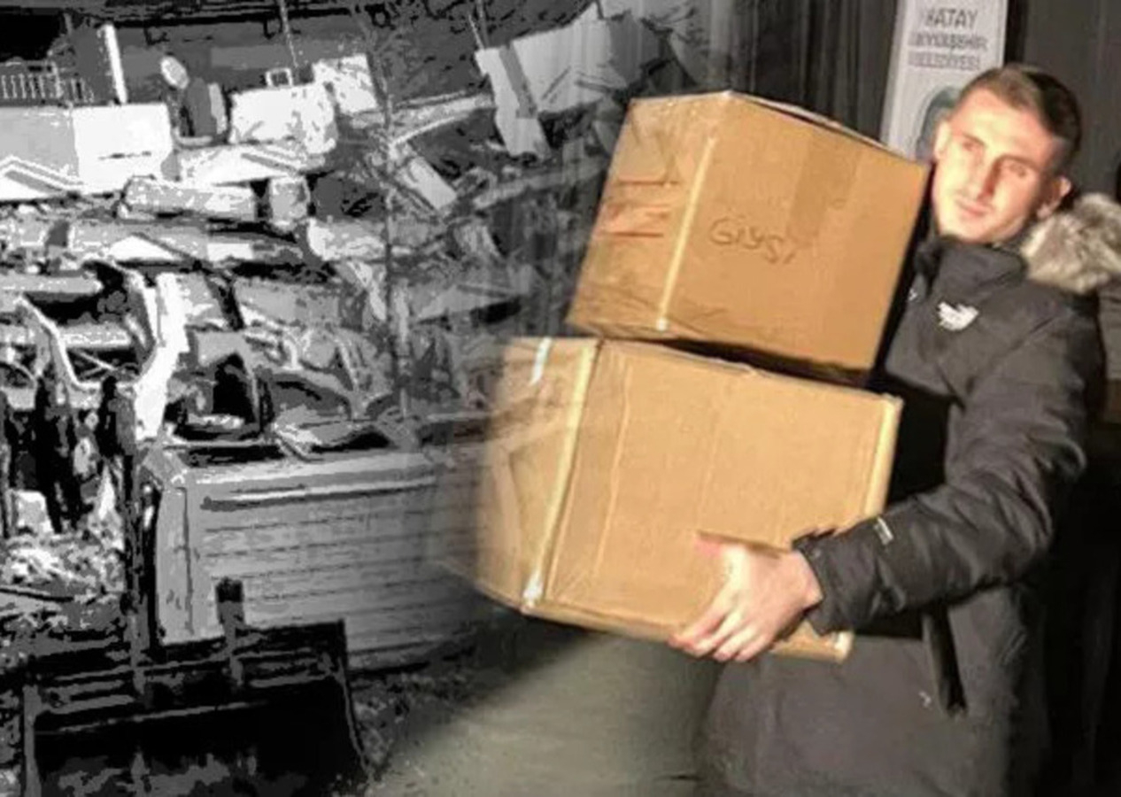 Gölcük'te enkazdan çıktı; şimdi Hatay'a yardıma koştu!
