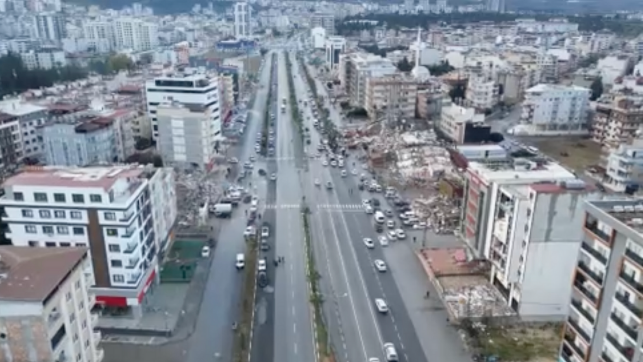 Hatay'ın drone ile havadan çekilen son hali!