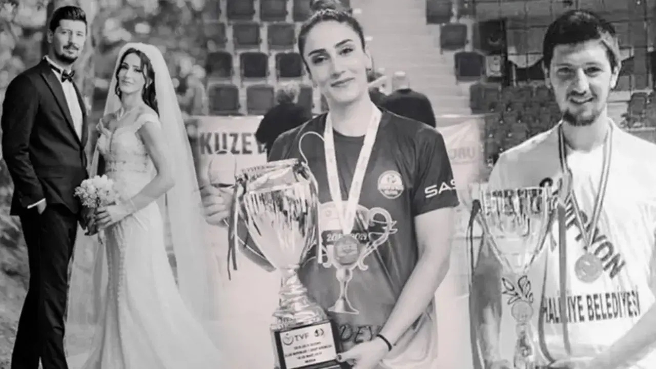 Enkaz altında kalan voleybolcu çiftten kötü haber geldi!