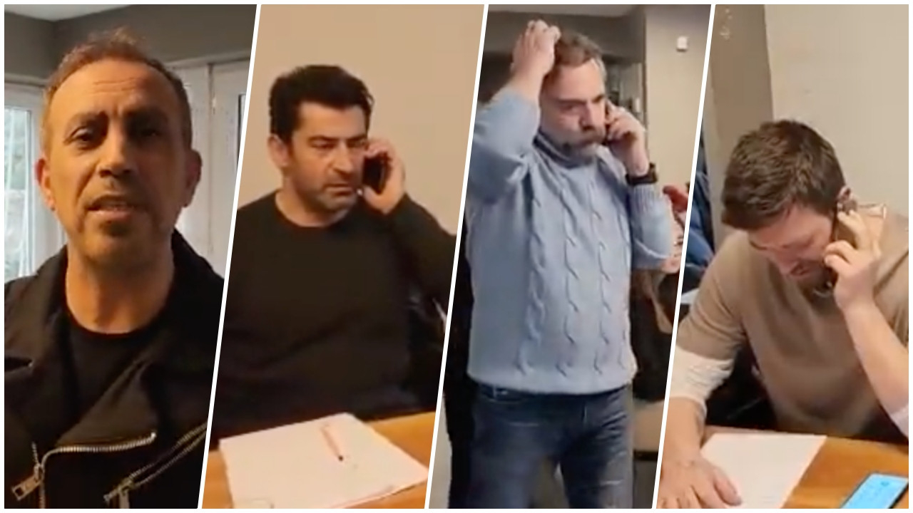 Ünlü isimler firmalarla görüşmek için AHBAP koordinasyon merkezinde