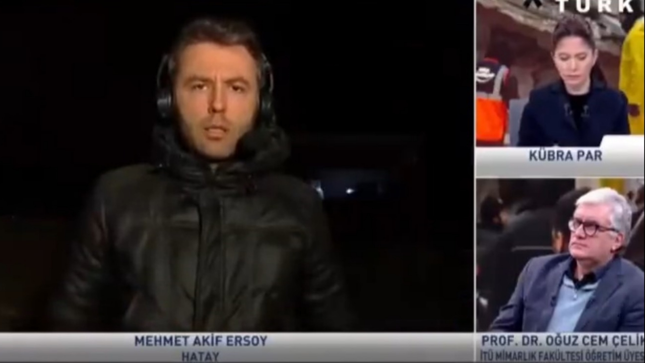 Habertürk sunucusu M. A. Ersoy'un canlı yayındaki sözleri tartışma yarattı ama işin aslı çok başka...