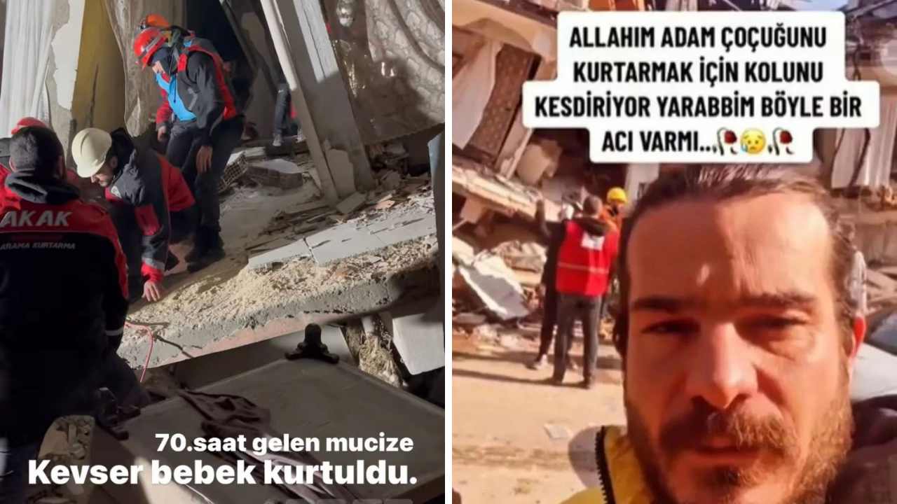 Bebeği kurtarmak için kolunu kestiren adam hayatını kaybetti