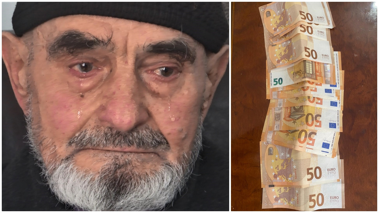 84 yaşındaki Remzi dede kefen parasını depremzedeler için bağışladı