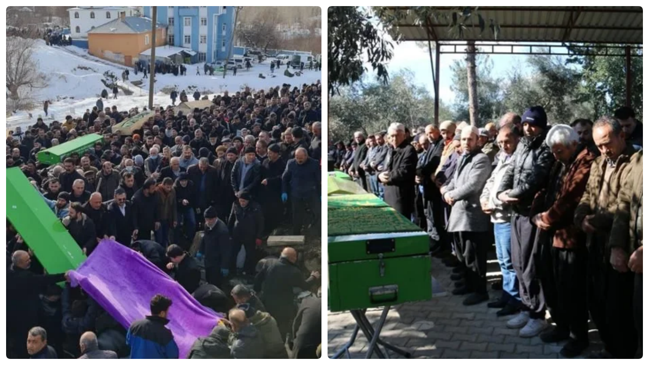 Depremin 4. gününden en acı kareler... Enkazda hayatını kaybedenler son yolculuğuna uğurlandı!