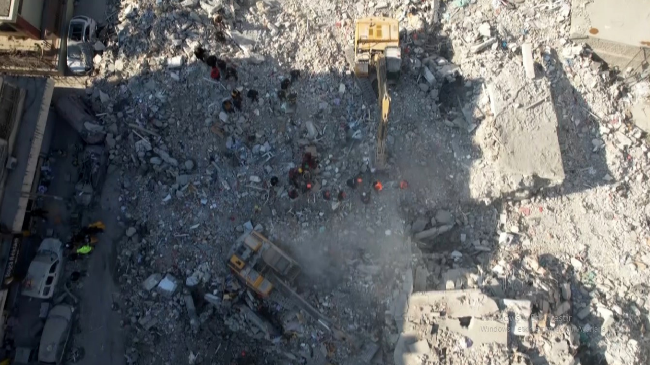 Asrın felaketinin 6. günü: Hatay'daki yıkım drone ile görüntülendi!