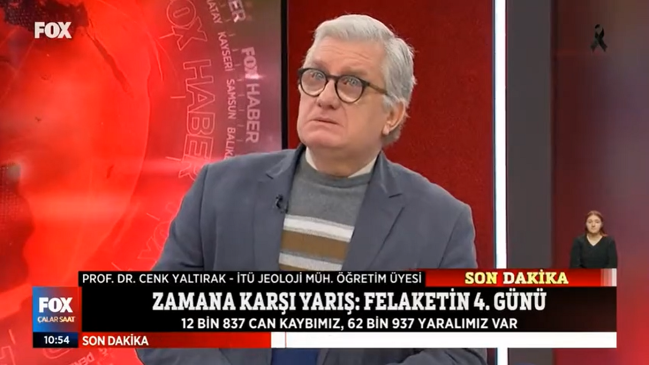 Deprem sonrası konuştu, Prof. Dr. Cenk Yaltırak gözyaşlarını tutamadı! İşte o açıklamalar