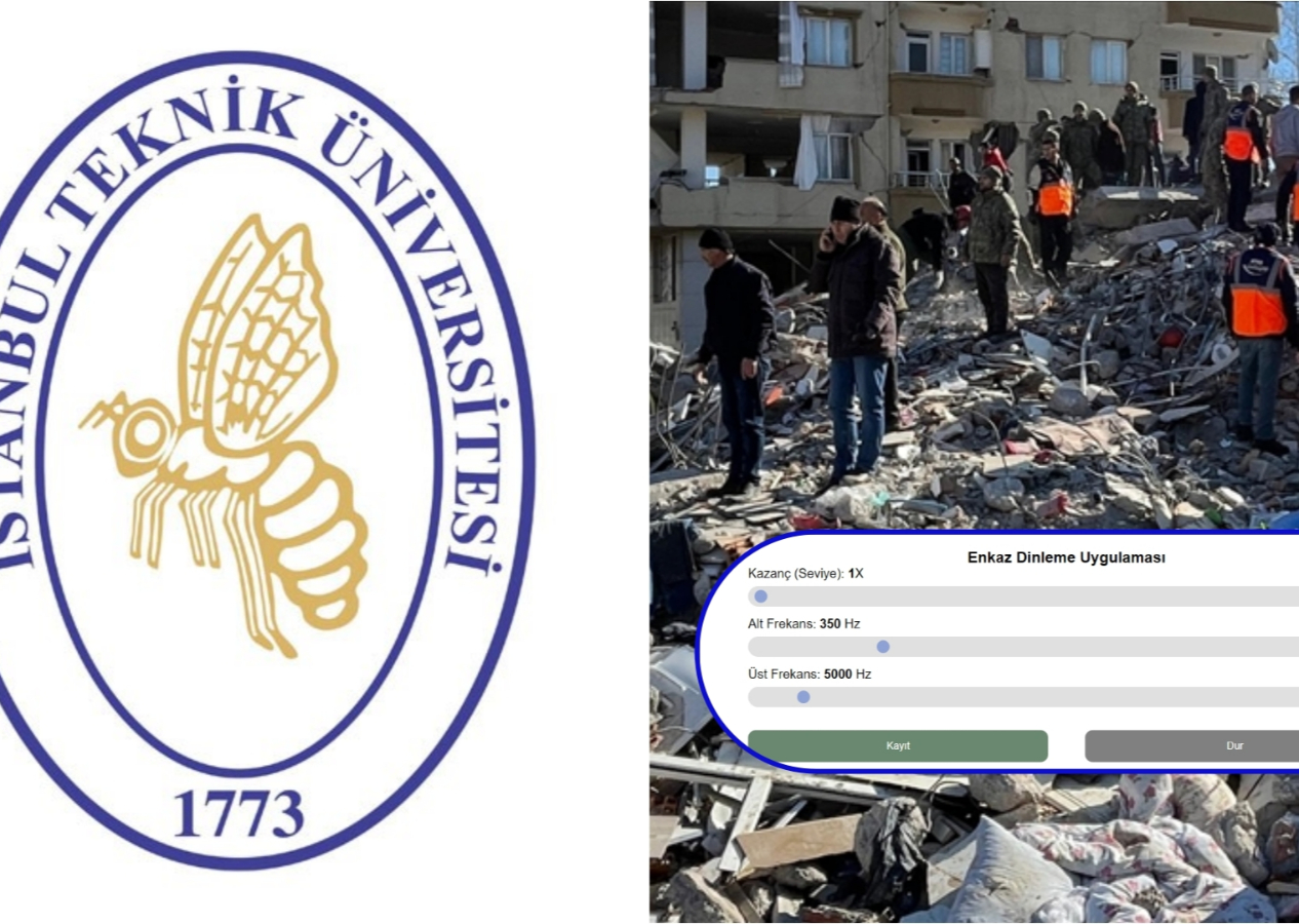 İTÜ'den insan seslerini ayırt edebilen ve internetsiz çalışabilen Enkaz Dinleme Uygulaması