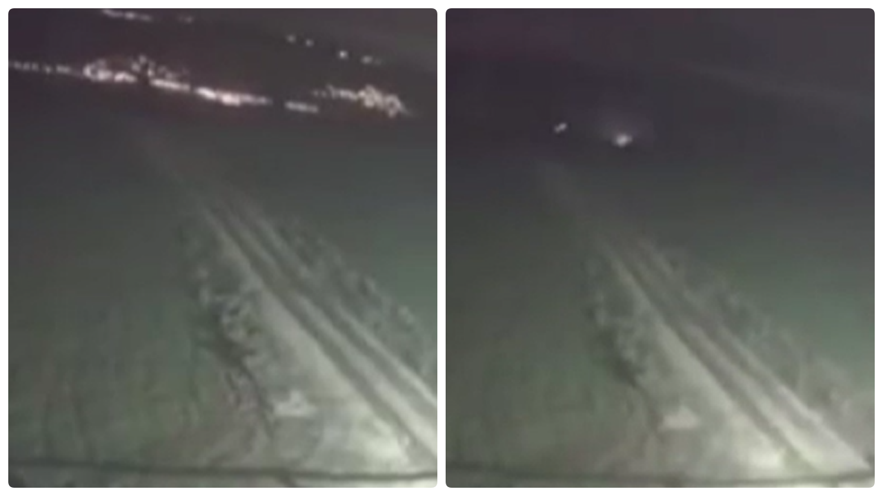 Deprem sırasında dağın sarsıldığı o anlar kamerayla kaydedildi