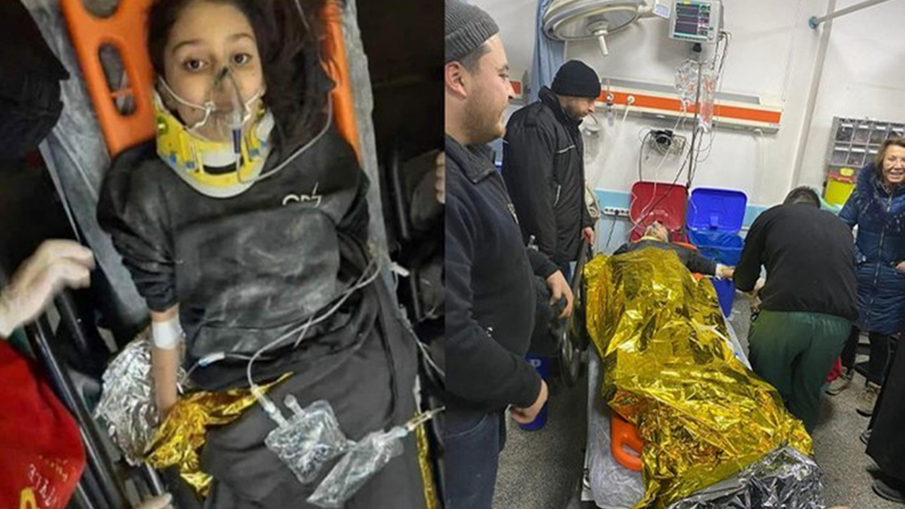 148 saat sonra kurtulan küçük kız: Aç değilim yemek yedim....