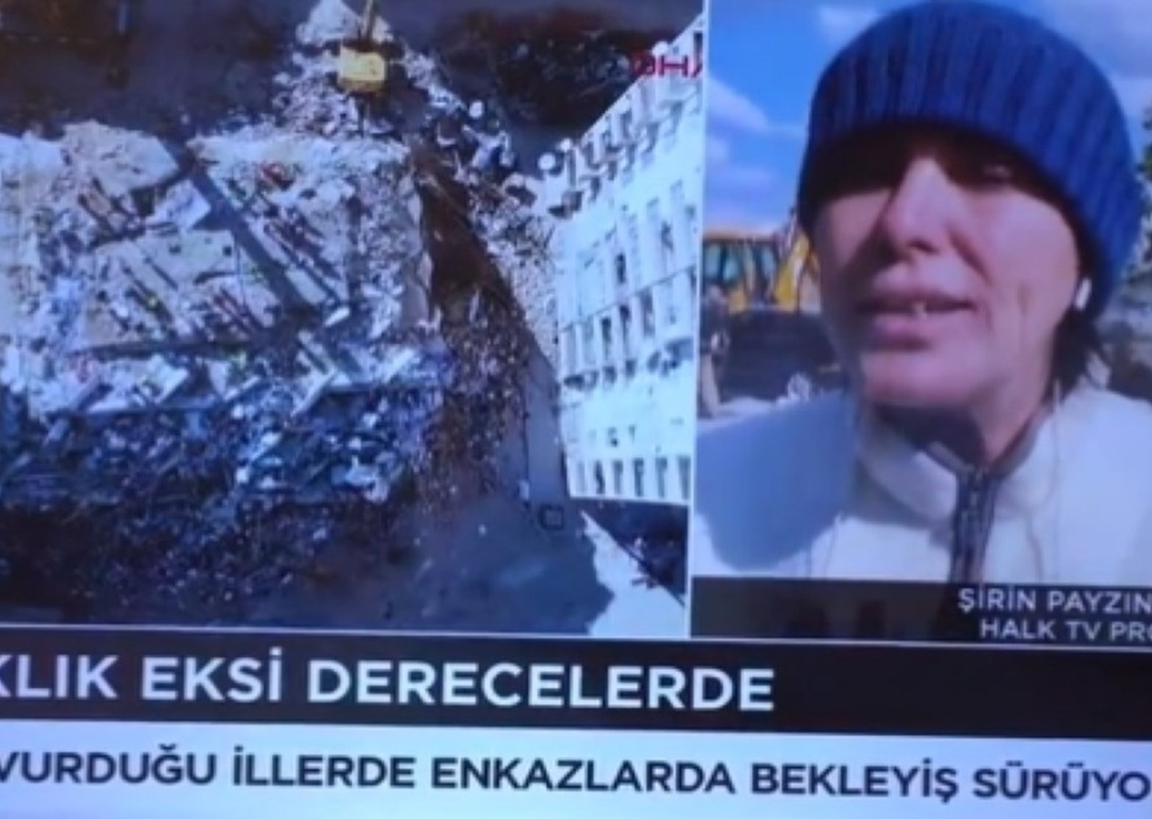 Şirin Payzın'ın provokatif yayınına Halk TV sunucusu bile isyan etti