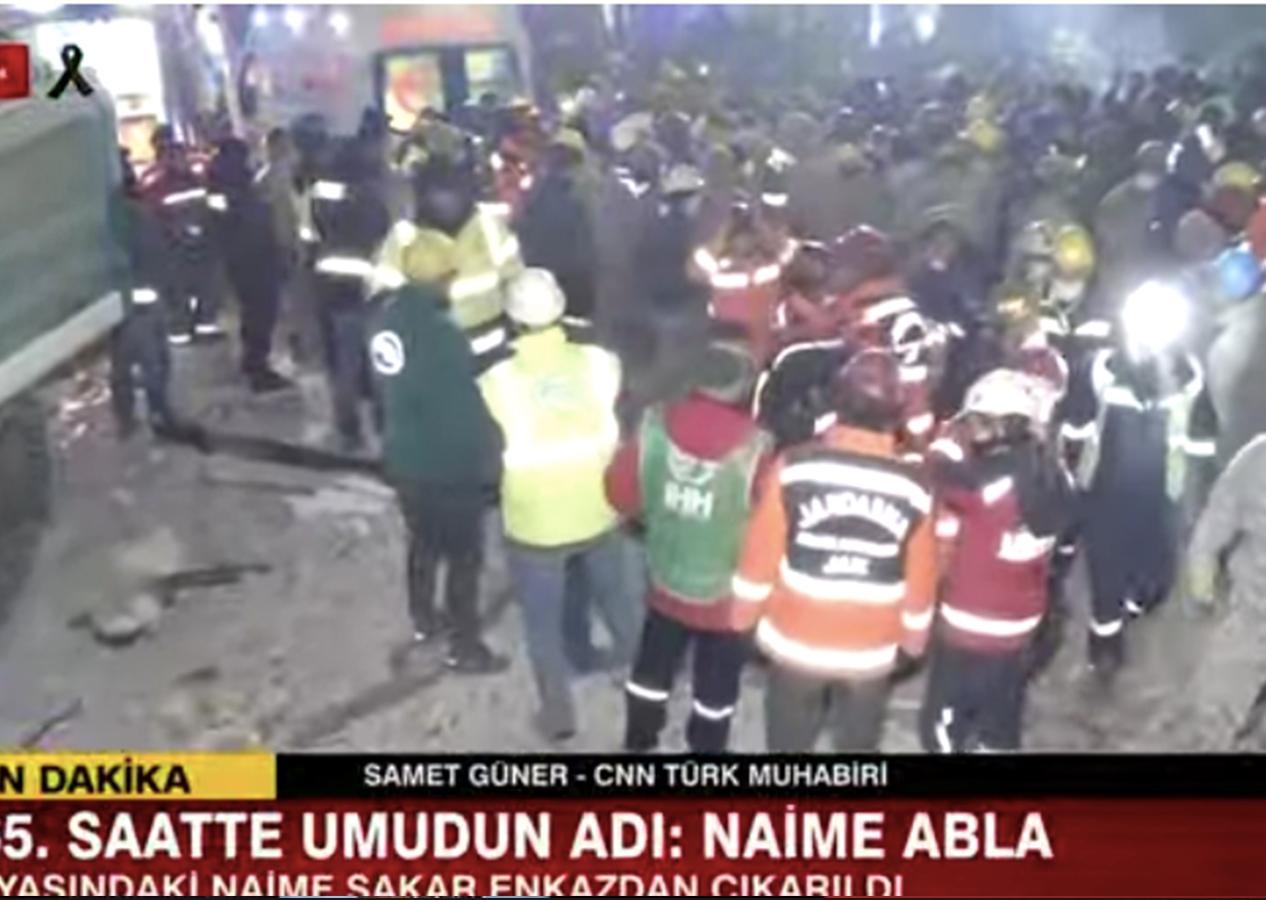 165 saat sonra bir can daha kurtarıldı! Adıyaman'da 44 yaşındaki kadın enkazdan çıkarıldı