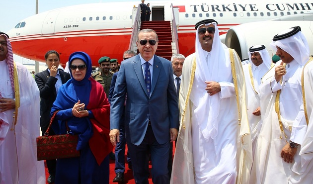 Cumhurbaşkanı Erdoğan Katar'da!