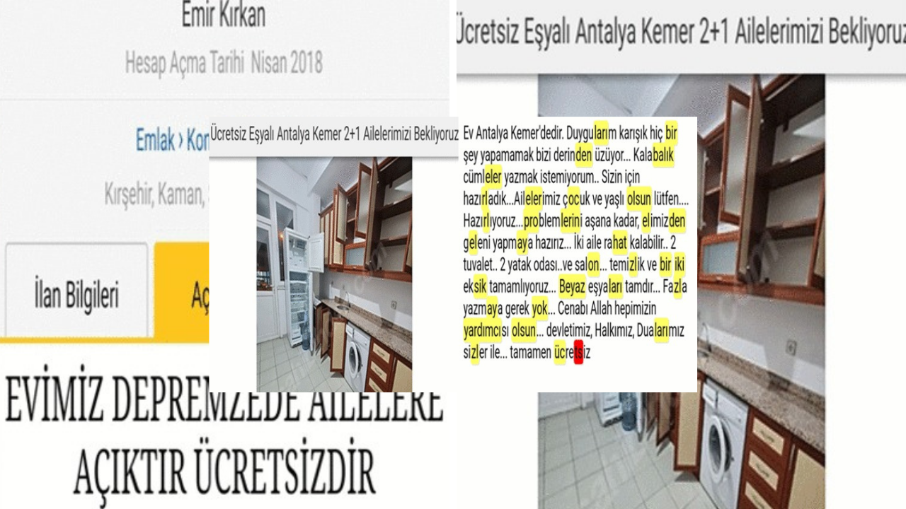 Deprem sonrası fırsatçılar herkesi şok etti!