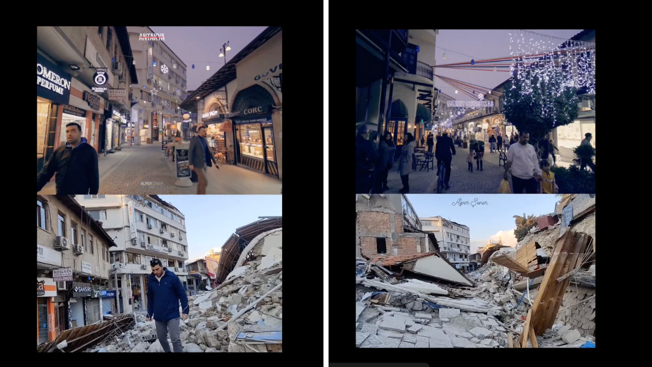 Tatilcilerin akın yeriydi.... Antakya'nın eski halinden eser kalmadı!