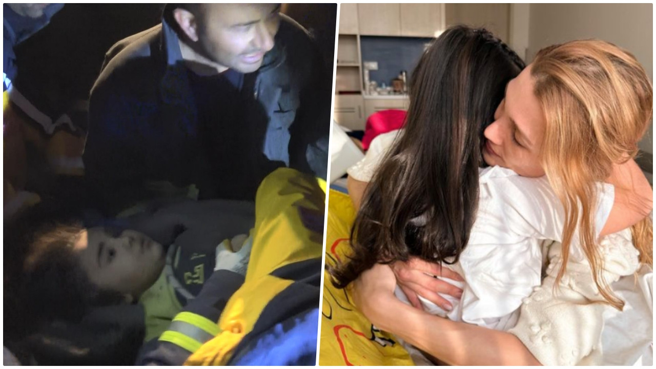 Derya Balta, depremin mucize çocuklarından Hilal'e sahip çıktı