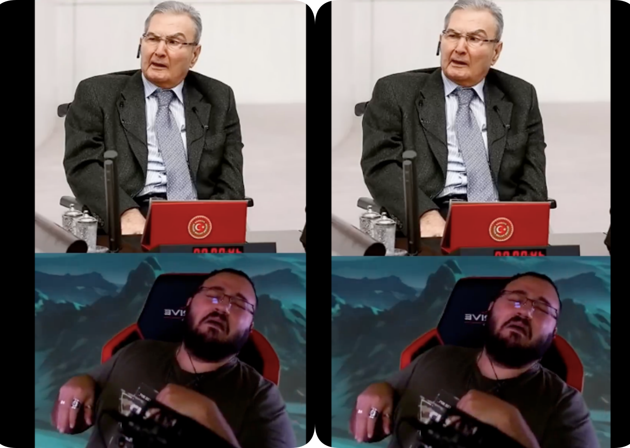 Jahrein'in iğrenç videosu! Deniz Baykal'ın rahatsızlığıyla böyle dalga geçmiş