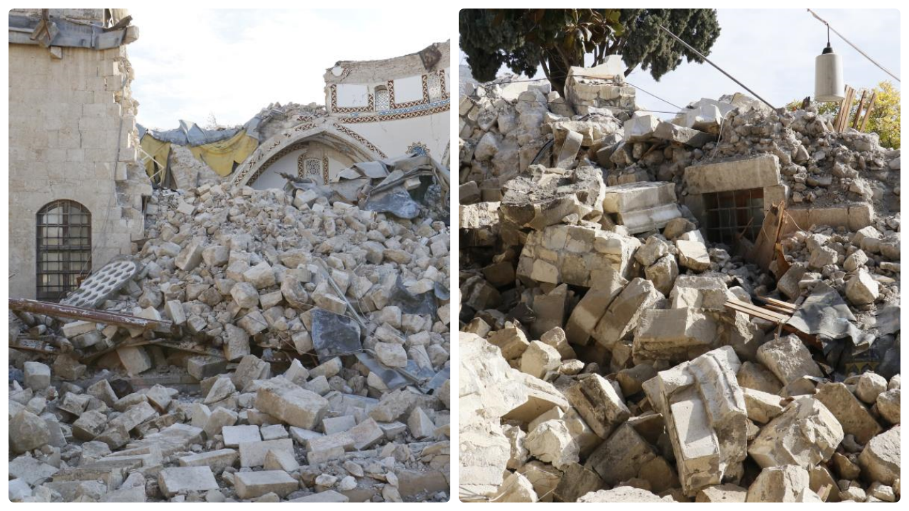 Deprem tarihi yapıyı yerle bir etti... Antakya'daki 14 asırlık Habib-i Neccar Camii yıkıldı