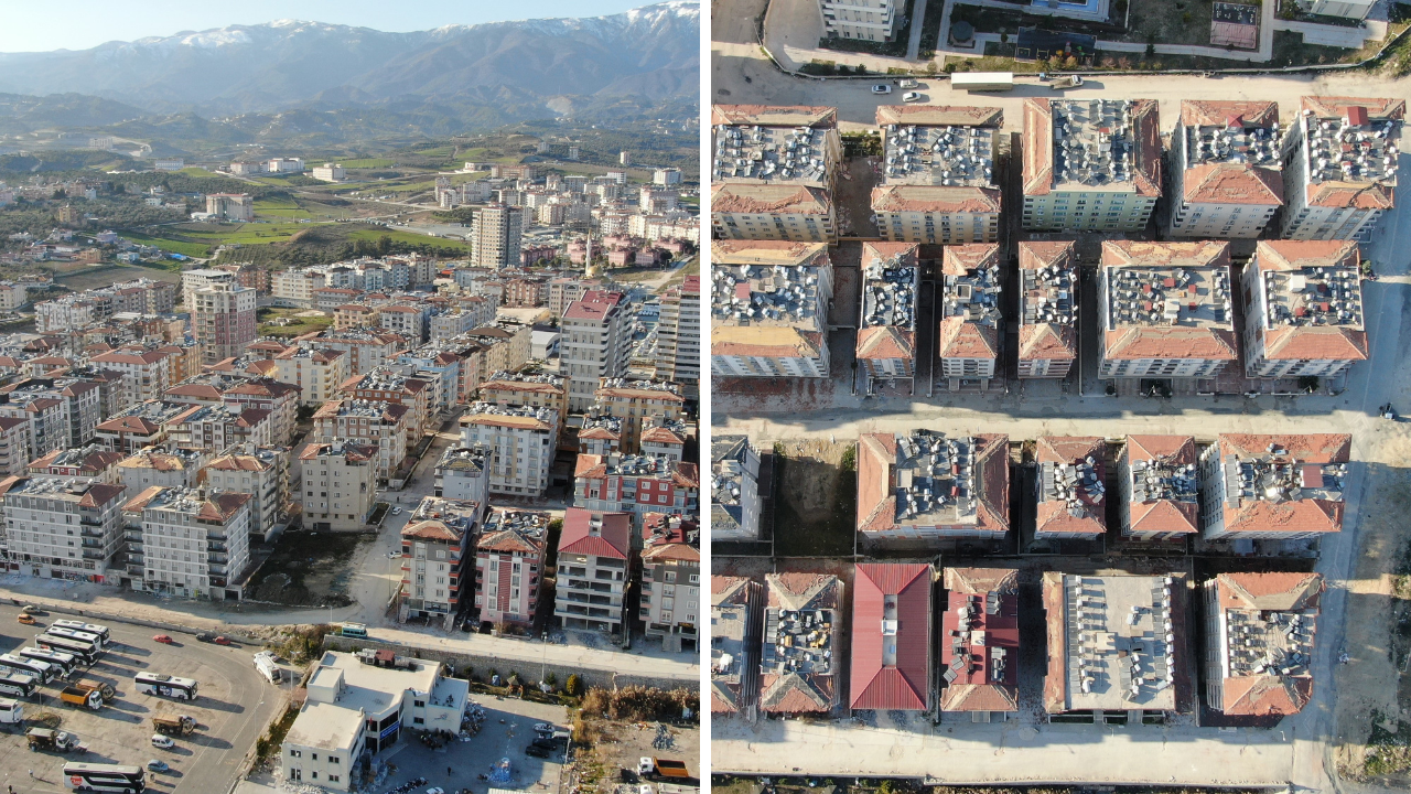 Hatay'da her yer yıkıldı, bu mahalleye hiçbir şey olmadı!