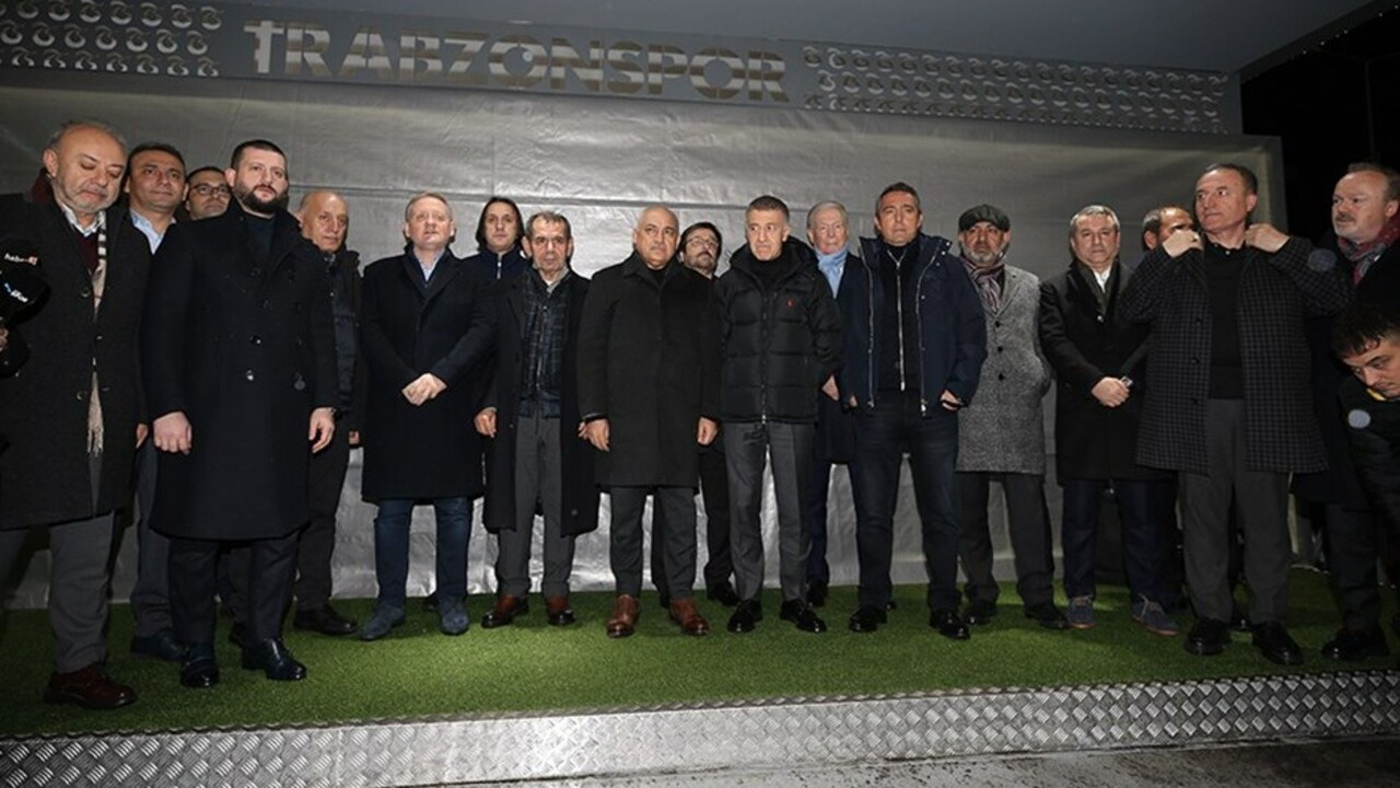 TFF ve kulüp başkanlarından birlik ve beraberlik mesajı!