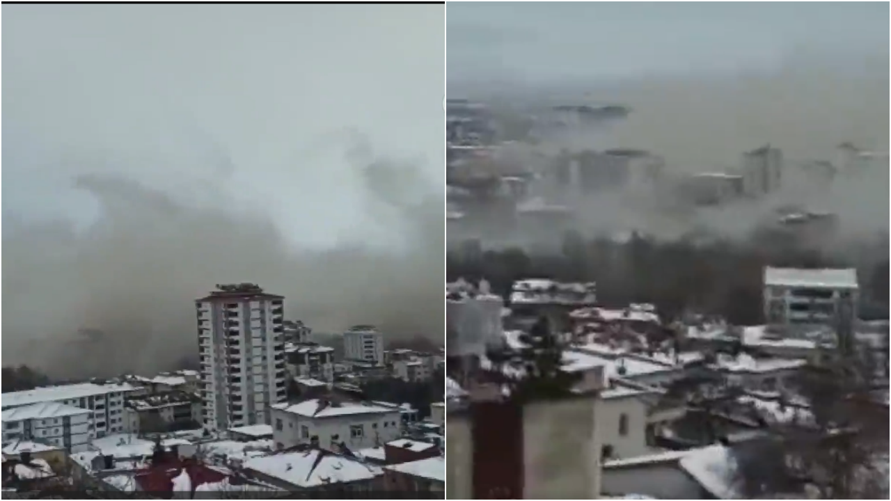 Asrın felaketinden yeni görüntüler: O dehşet anları böyle kaydedildi!