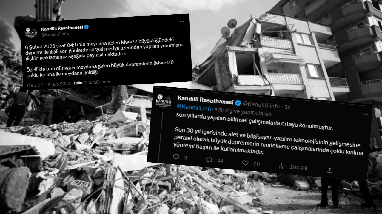 Yıkıcı deprem sonrası Kandilli açıklamada bulundu: 3 farklı şok...
