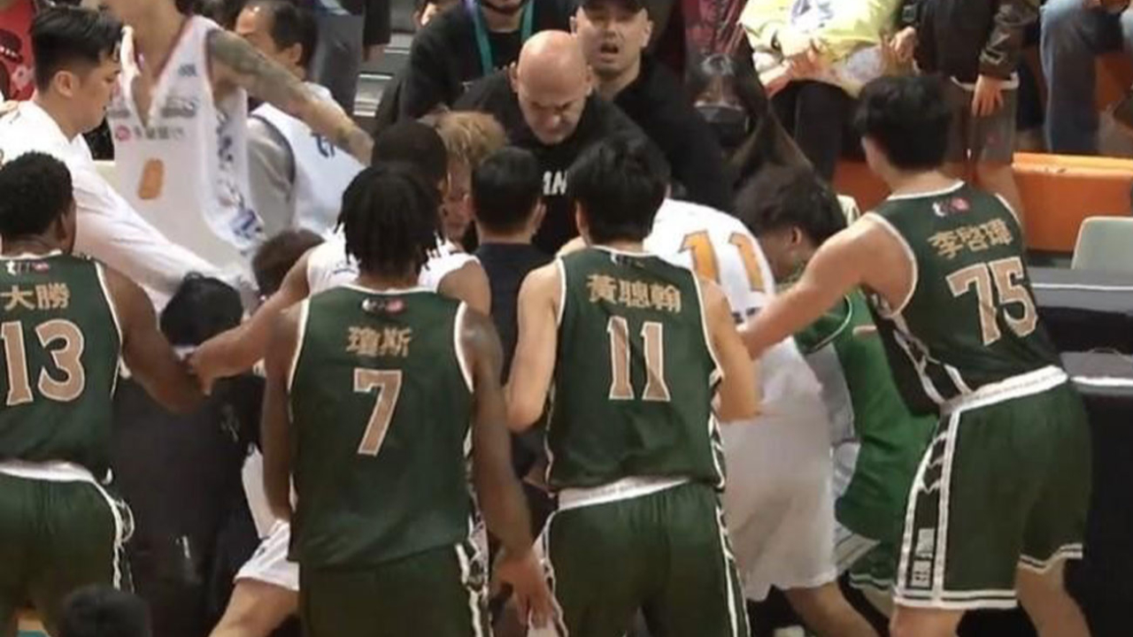 Tayvan Basketbol Ligi'nde dev kavga