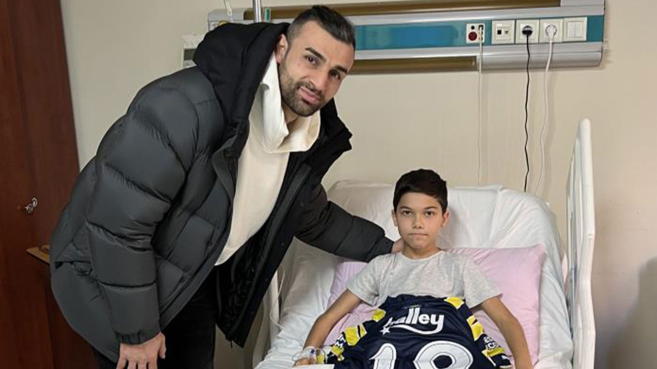 Serdar Dursun'dan moral ziyareti