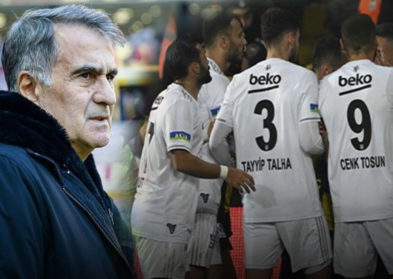 Beşiktaş Teknik Direktörü Şenol Güneş iki ismin biletini kesti!