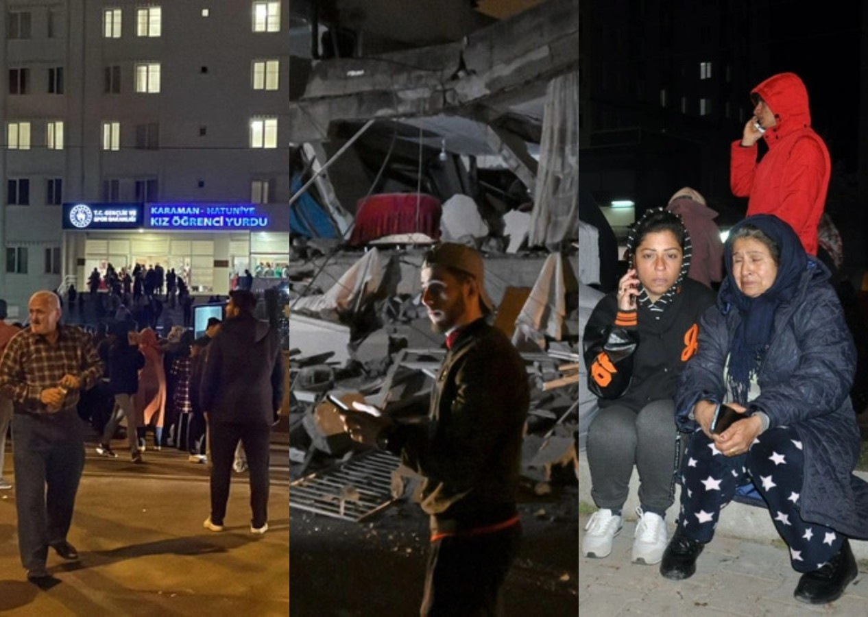 Hatay’daki depremin ardından bölgeden ilk kareler!